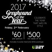 2017 UBET Greyhound of the Year Awards